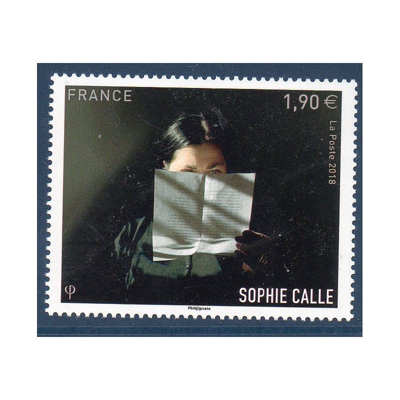 Timbre France Yvert No 5272 Sophie Calle, Prenez soin de vous neuf luxe **