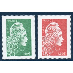 Timbre France Yvert No 5286-5287 Marianne d'Yz grand format luxes ** 2018