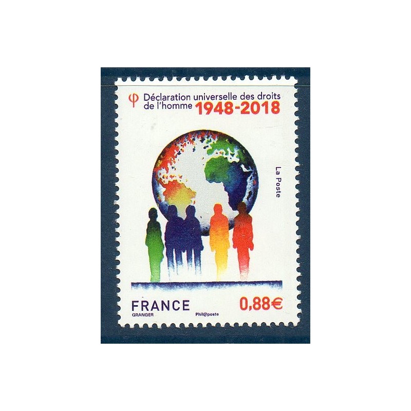 Timbre France Yvert No 5290 Droits de l'Homme neuf luxe **