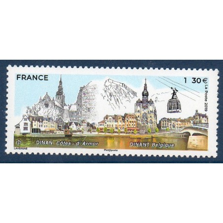 Timbres France Yvert No 5300 Jumelage entre Dinan et Dinant neufs luxes **