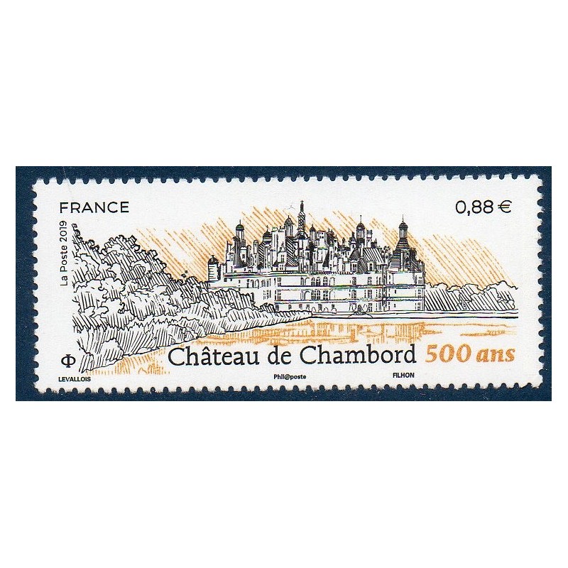 Timbre France Yvert No 5331 Chateau de chambord neuf luxe **