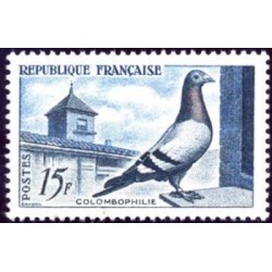 Timbre France Yvert No 1091 La colombophilie