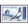 Timbre France Yvert No 1091 La colombophilie