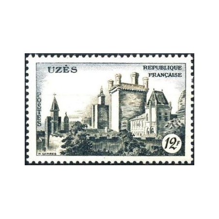 Timbre France Yvert No 1099 Chateau d'Uzès