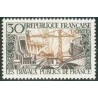 Timbre France Yvert No 1114 Travaux publics