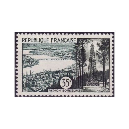 Timbre France Yvert No 1118 Région Bordelaise
