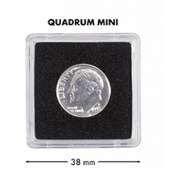 Capsules QUADRUM Mini pièces de 10 mm de diamètre