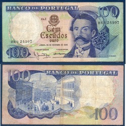 Portugal Pick N°169a, Billet de banque de 100 Escudos 1965