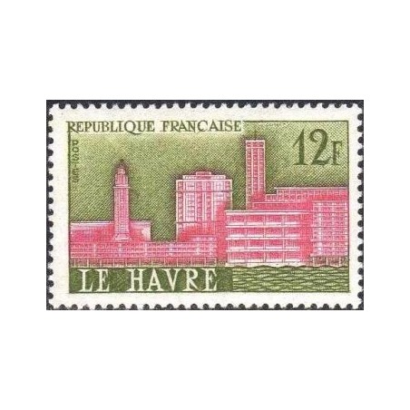 Timbre France Yvert No 1152 Le Havre