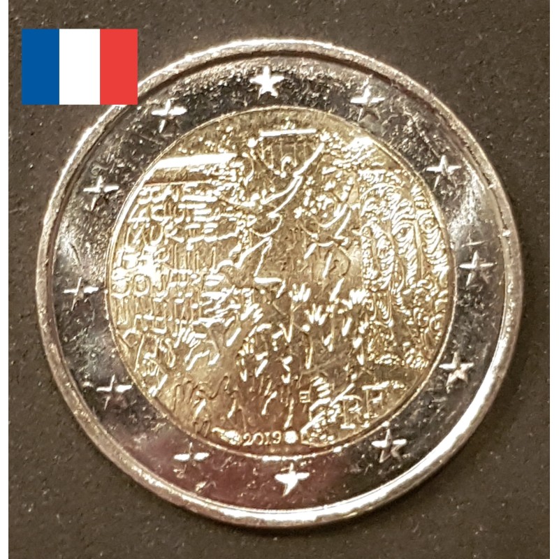 2 euros commémorative France 2019 Chutte du Mur de Berlin piece de monnaie €