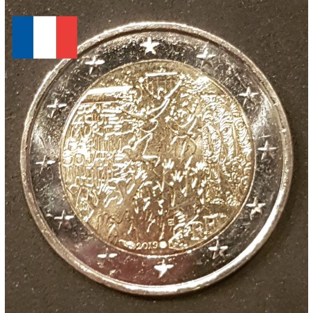 2 euros commémorative France 2019 Chutte du Mur de Berlin piece de monnaie €