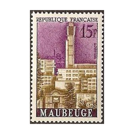 Timbre France Yvert No 1153 Maubeuge