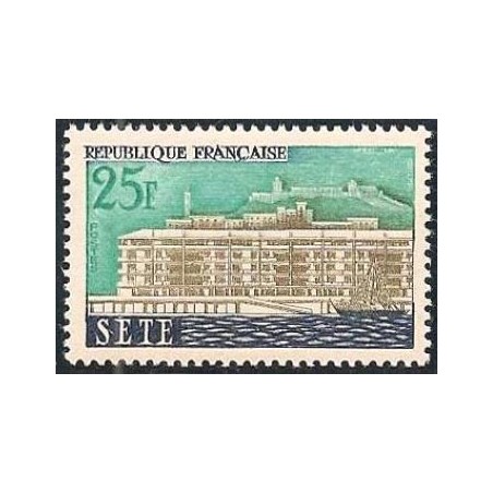 Timbre France Yvert No 1155 Sète