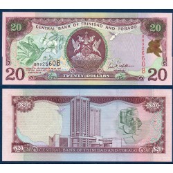 Trinité et Tobago Pick N°44b, Billet de banque de 20 Dollars 2002