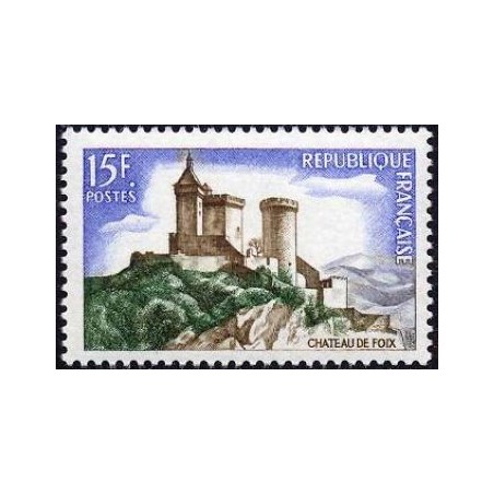 Timbre France Yvert No 1175 Chateau de Foix