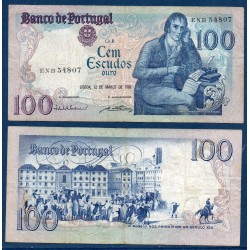 Portugal Pick N°178d, Billet de banque de 100 Escudos 12.3.1985