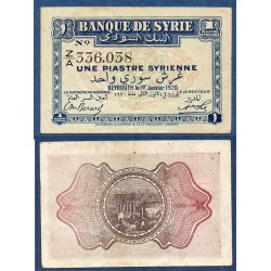 Syrie Pick N°6, TTB Billet de banque de 1 piastre 1920