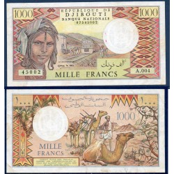 Djibouti Pick N°37e, Billet de banque de 1000 Francs 1979-2005
