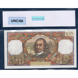 100 Francs Corneille Neuf UNC68 wac  3.9.1964  Billet de la banque de France