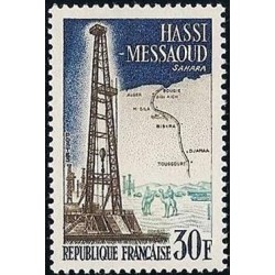 Timbre France Yvert No 1205 Hassi-Messaoud, Sahara