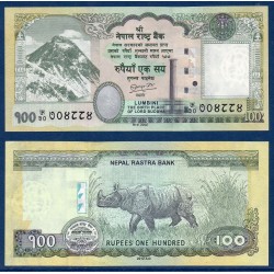 Nepal Pick N°73, Billet de banque de 100 rupees 2012