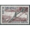 Timbre France Yvert No 1215 Tancarville, inauguration du pont