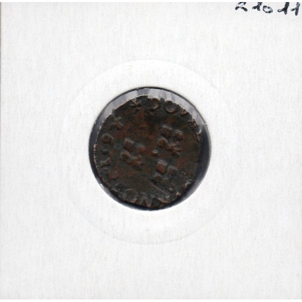 Double tournois 1594 P Dijon Charles X pièce de monnaie royale