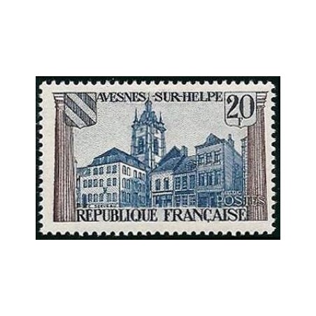 Timbre France Yvert No 1221 Avesnes sur Helpe