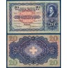 Suisse Pick N°39e, Billet de banque de 20 Francs 1935