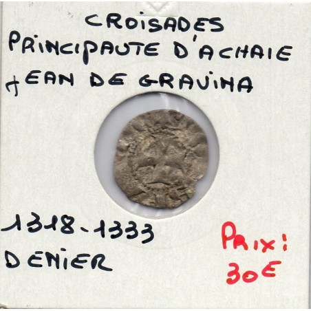 Croisade Principauté d'Achaie, Jean de Gravina (1318-1333) denier