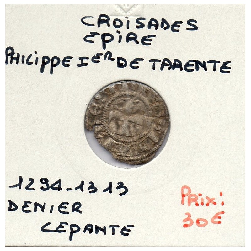 Croisade, Epire, Philippe de Tarente (1294-1313) denier