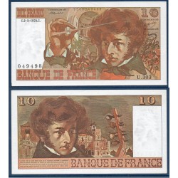 10 Francs Berlioz SPL 2.3.1978 Billet de la banque de France