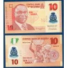 Nigeria P.39b, Neuf, Billet de 10 Naira 2010 Africaine