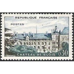 Timbre France Yvert No 1255 Chateau de Blois