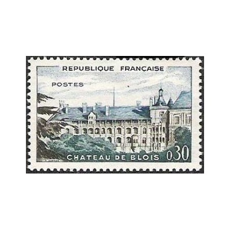 Timbre France Yvert No 1255 Chateau de Blois