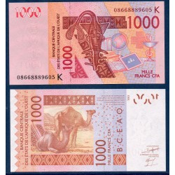 BCEAO Pick 715Kg pour le Senegal , Billet de banque de 1000 Francs CFA 2012