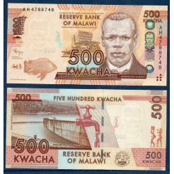 Malawi Pick N°61a, Billet de banque de 500 kwatcha 2012