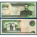 Republique Dominicaine P.168b, Billet de 10 Pesos oro 2002  Matias Ramon Mella