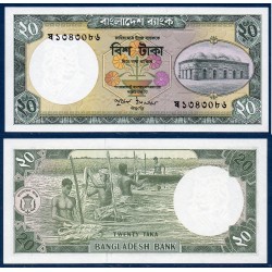 Bangladesh Pick N°27a, Billet de banque de 20 Taka 1984