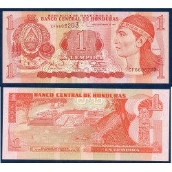 Honduras Pick N°79A, Billet de banque de 1 Lempira 1997