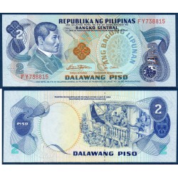 Philippines Pick N°159c, Billet de banque de 2 Piso 1978