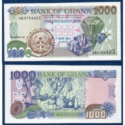 Ghana Pick N°32a, Billet de banque de 1000 Cedis 1996