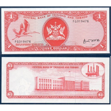 Trinité et Tobago Pick N°30b, Billet de banque de 1 Dollar 1964