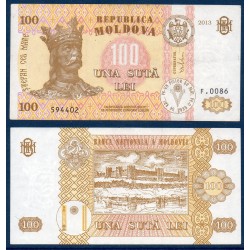 Moldavie Pick N°15c, Billet de Banque de 100 Lei 2013