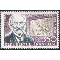 Timbre France Yvert No 1284 Georges Melies, centenaire de la naissance