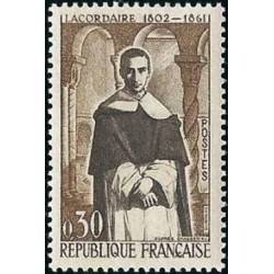 Timbre France Yvert No 1287 Jbh de Lacordaire, centenaire de la mort