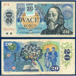 Slovaquie Pick N°15, Billet de banque de 20 Korun 1993