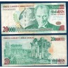 Turquie Pick N°215, Billet de banque de 20000000 Lira 2000