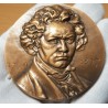 Médaille Beethoven , Coutin 1978 poinçon Corne