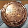 Médaille concours des écoles du Jura cuivre, Farochon 1860-1872 Poincon abeille